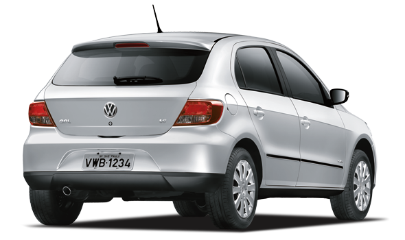Novo Gol 1.6 Power 3-4 Traseira Prata